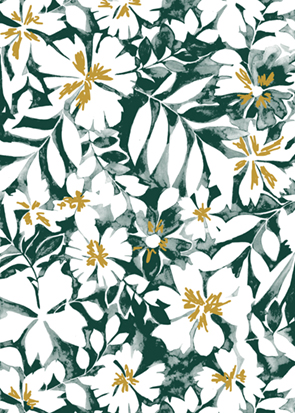 Design textile Motif Floral