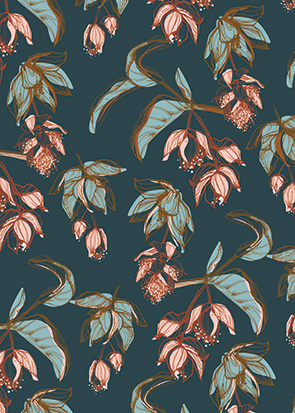 Design textile Motif Floral
