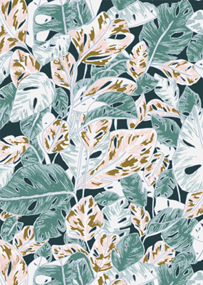 Design textile Motif Tropical